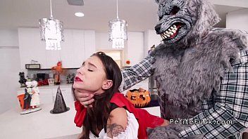 Abspielen Rotkäppchen und Perverser werden vom bösen Wolf gefickt