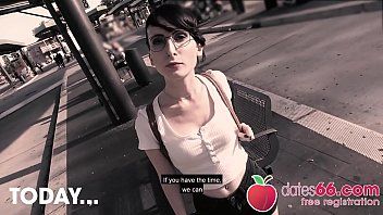 Play Slutty slut fucked in the throat in public