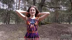 Play 18 Year Old Stunning Spinner Anusha Gets Naughty in the Forest