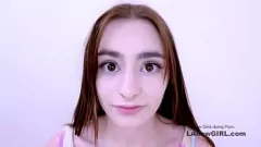 Play Hot Lesbian Action with Young Brunette in Casting Audition