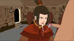 Abspielen Spooky Blowjobs mit Milf Opal: Korra Hentai Parodie