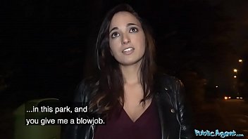 Play Spanish whore accepts money for fucking a stranger